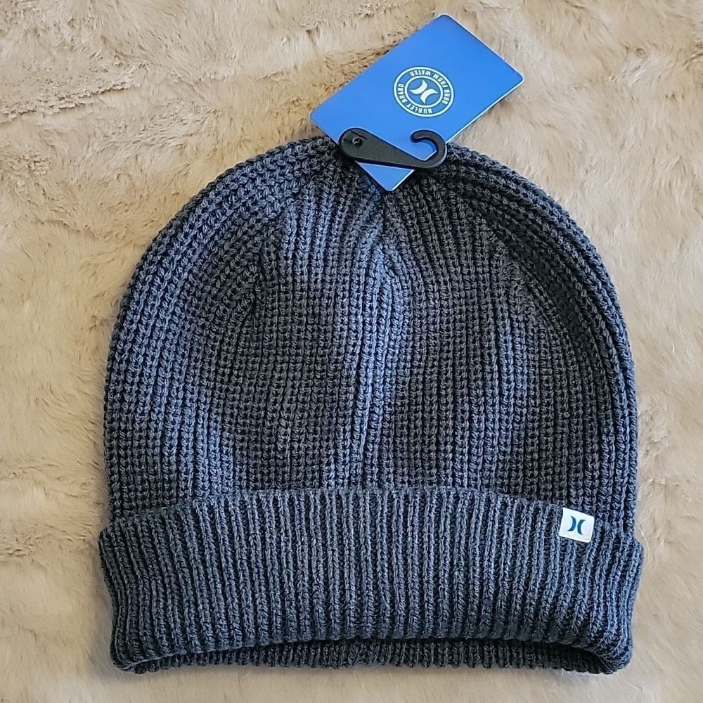 KOHL'S REDONDO CUFF DARK GRAY WINTER BEANIE - NEW!